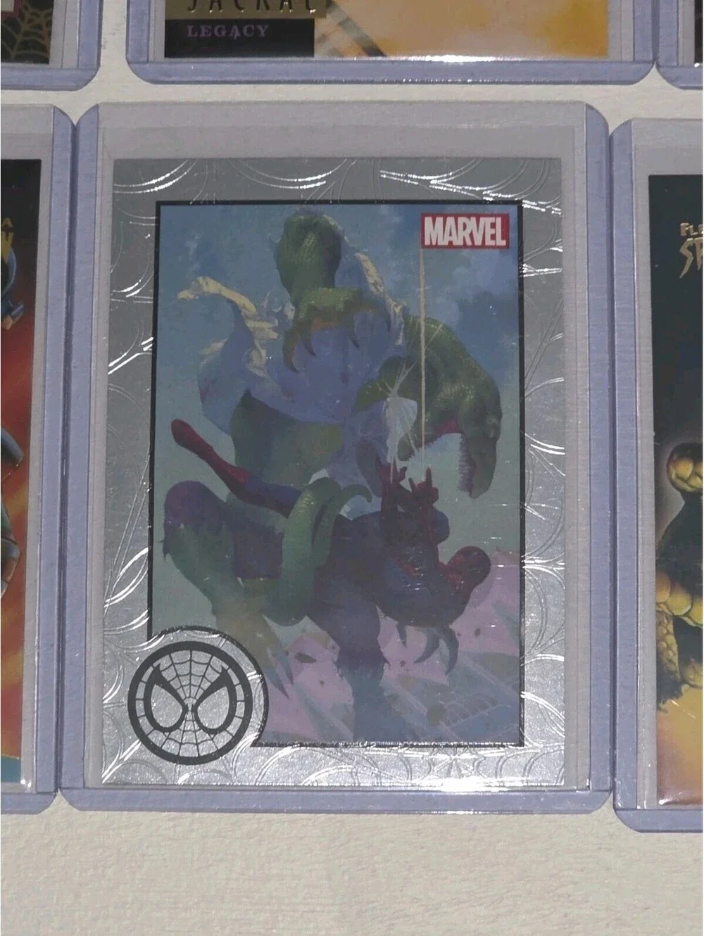 Marvel Spiderman Villains  ~ Lizard Doctor Octopus Carnage + VTG Chase Card LOT